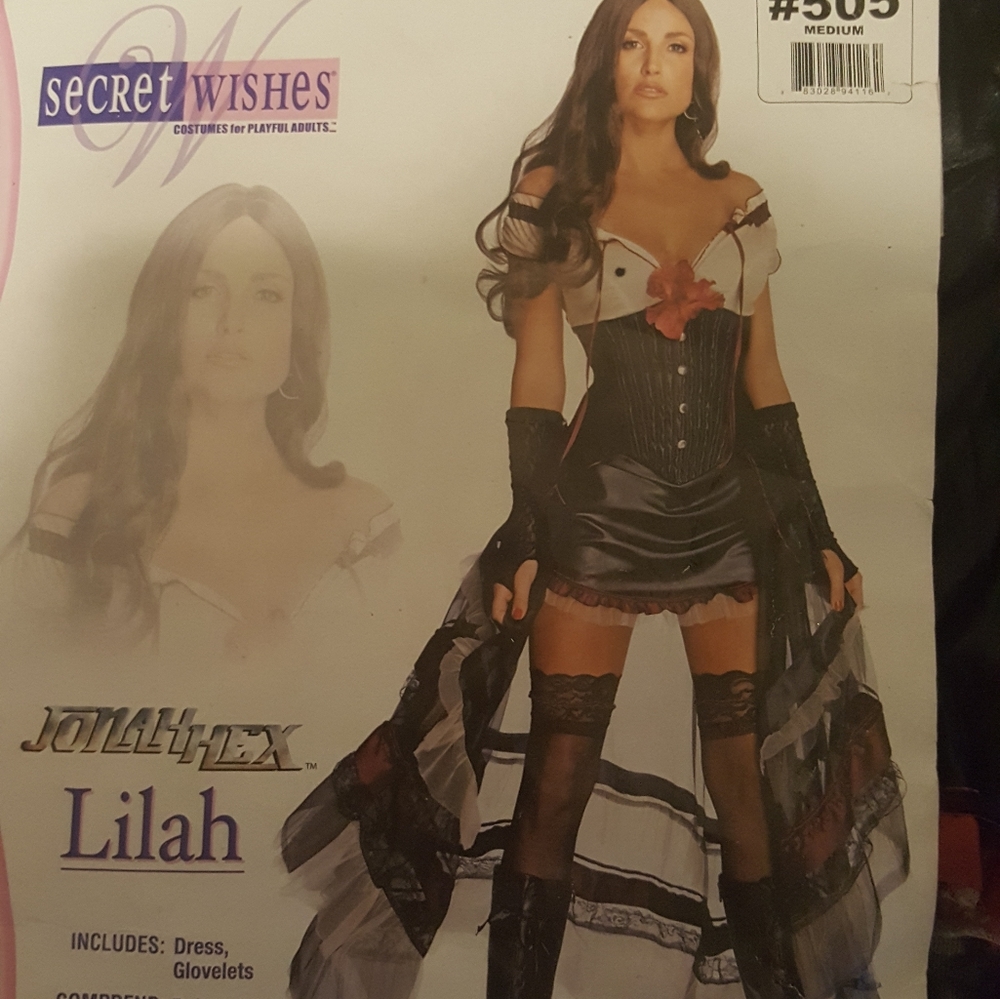 Jonah Hex Lilah Halloween Costume Sz Medium